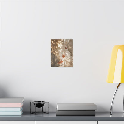 Datsuzoku Shoji Screen Canvas Art - Japandi Japanese Pattern