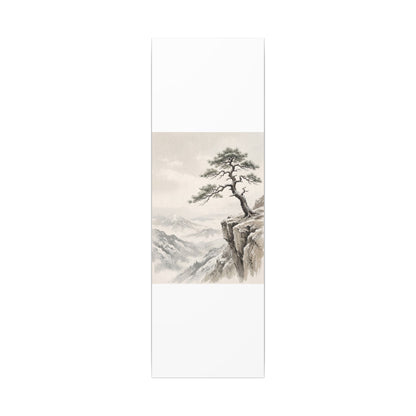 Seijaku Pine Tree Canvas Art - Japandi Japanese Pattern