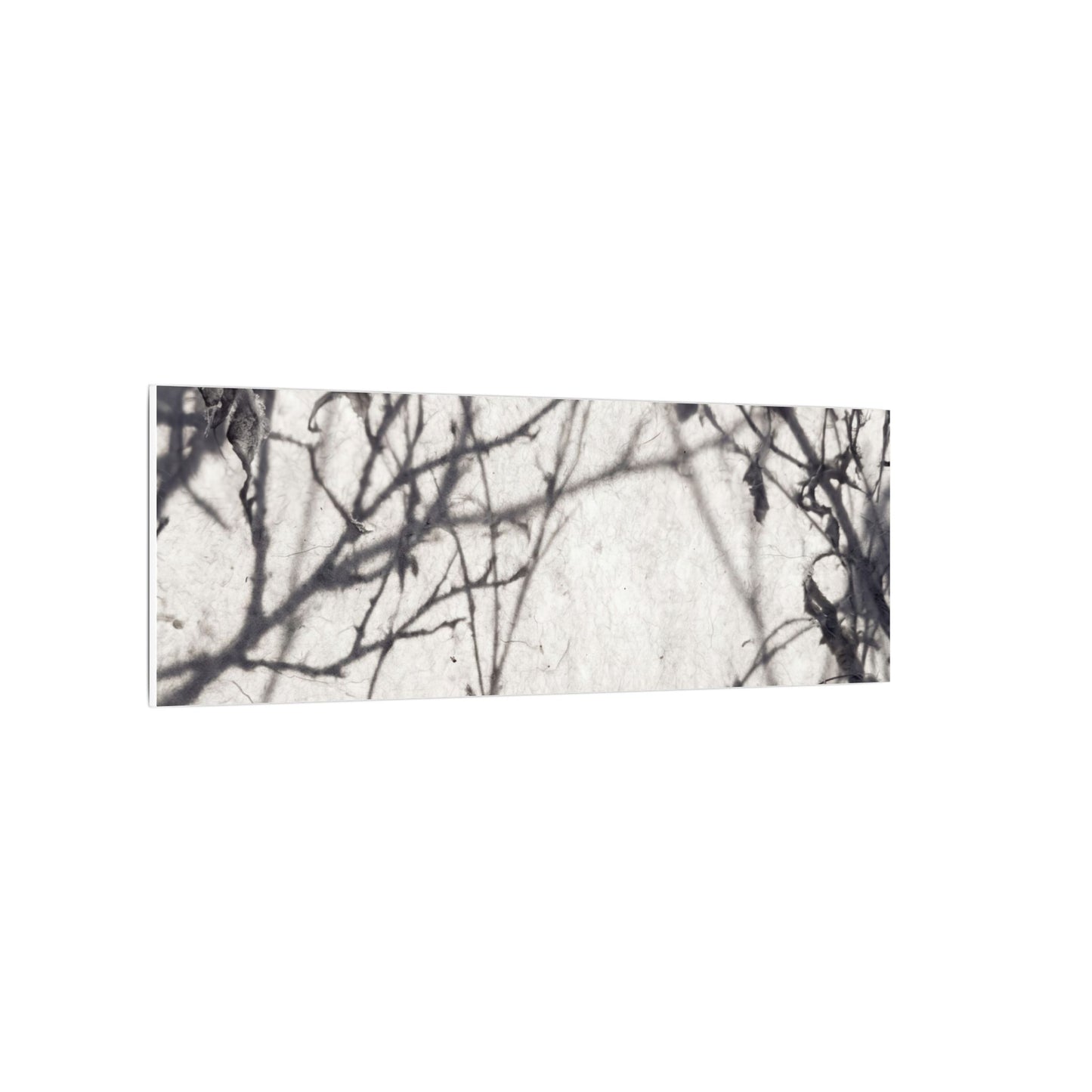 Winter Shadow Play Japanese Pattern Canvas Art | Elegant Decor