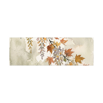Ma Wisteria Canvas Art - Japandi Watercolor