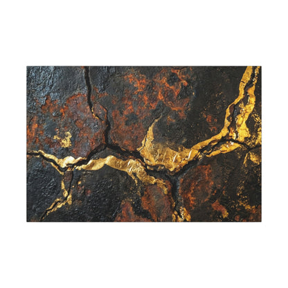 Kintsugi Broken Beauty Canvas Art