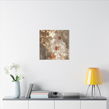 Datsuzoku Shoji Screen Canvas Art - Japandi Japanese Pattern