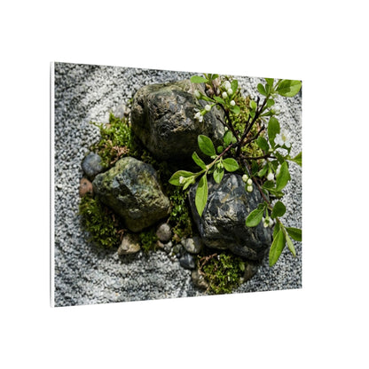 Zen Ceramic Bowl in Dappled | Karesansui Canvas Art