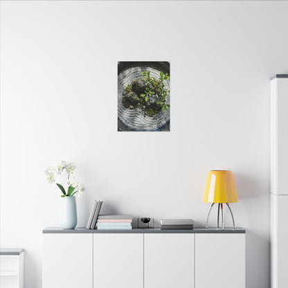 Zen Ceramic Bowl in Dappled | Karesansui Canvas Art