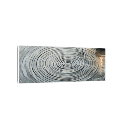 Water Ripple Sumi E Canvas Art | Calm Zen Art