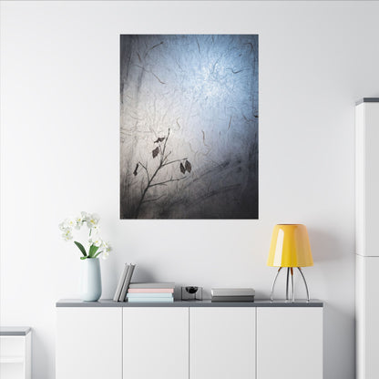 Moonlight Shoji Screen Canvas Art - Japandi Shibui