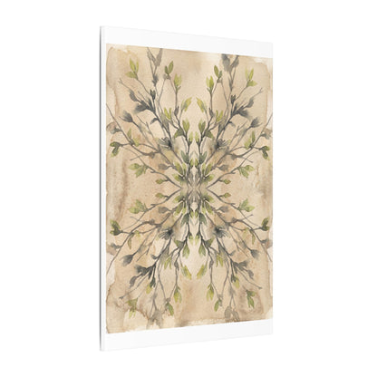 Shibui Shadow Play Canvas Art - Japandi Watercolor