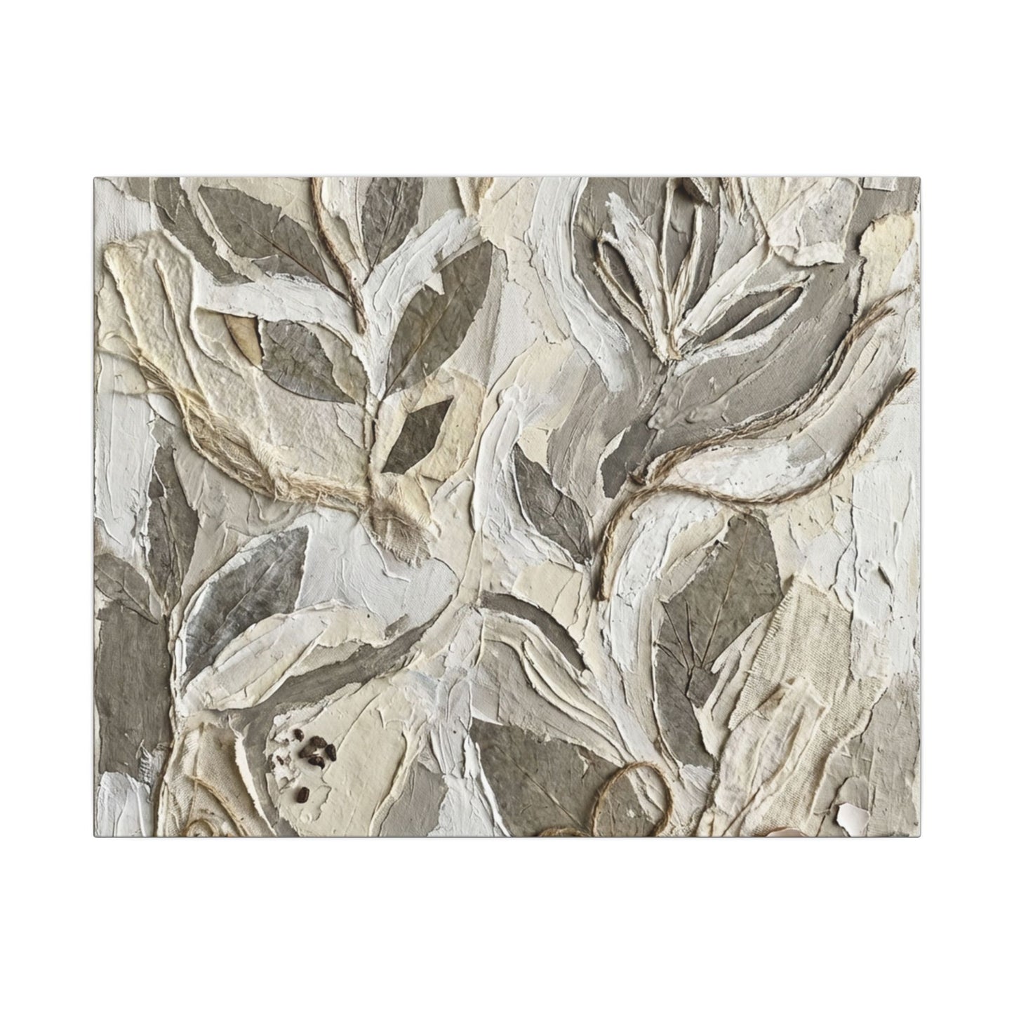 Japandi Textured Canvas Art Art Print