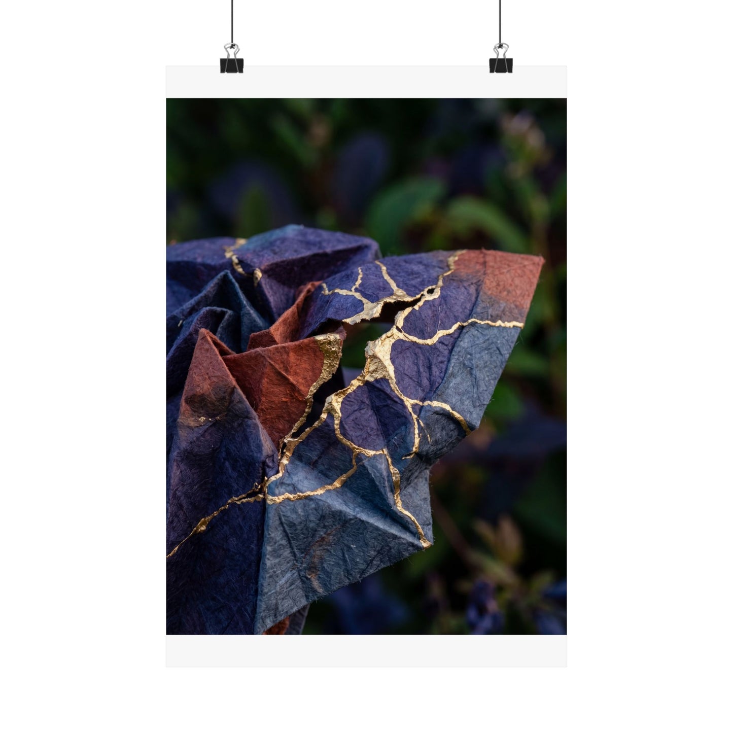 Paper Fold Summer Wall Art Print | Kintsugi Beautiful Design