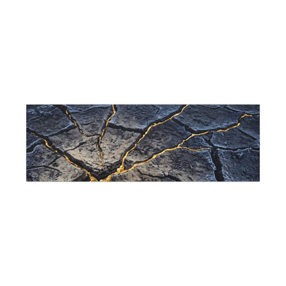 Cracked Earth Broken Beauty Canvas Art | Artful Kintsugi Art