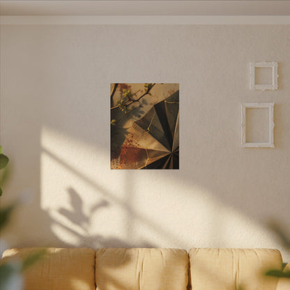 Ma Paper Fold Canvas Art - Kintsugi Broken Beauty
