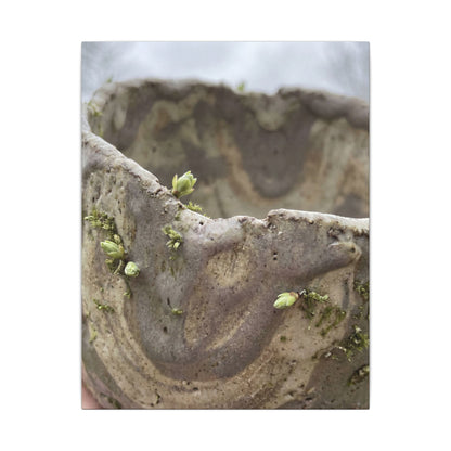 Overcast Ceramic Bowl Canvas Art - Japandi Fukinsei