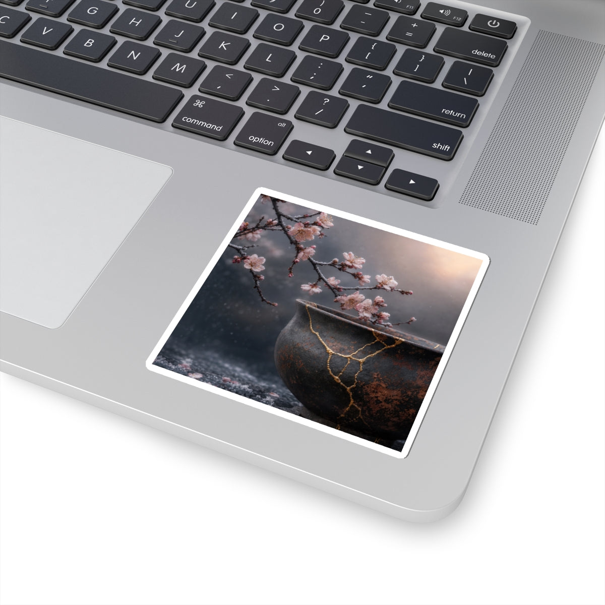 Dawn Cherry Blossom Sticker - Kintsugi Kanso