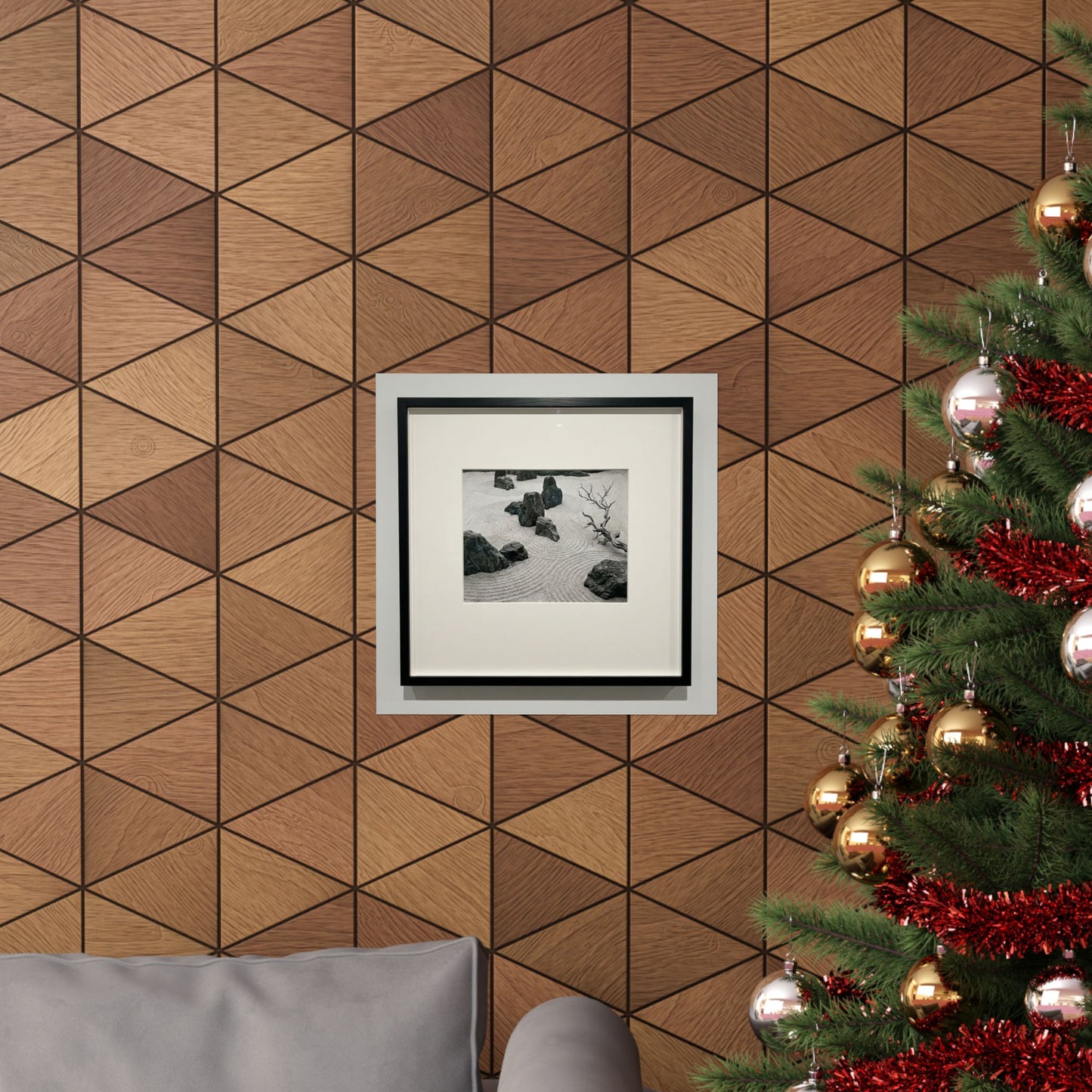 Karesansui Dry Zen Karesansui Wall Art Print