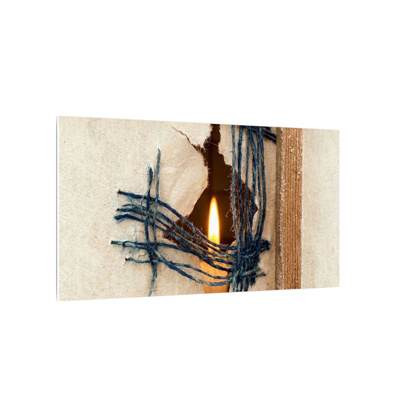 Winter Shoji Screen Broken Beauty Canvas Art | Resilient Decor