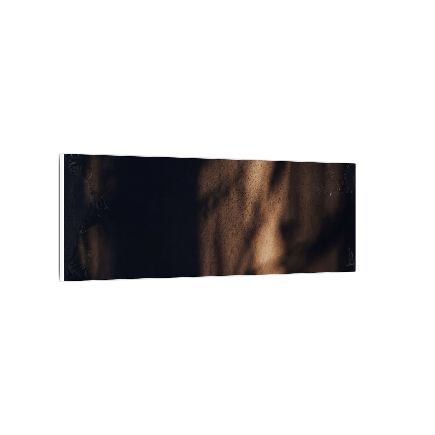 Winter Shadow Play Moody Minimal Canvas Art | Luxurious Decor