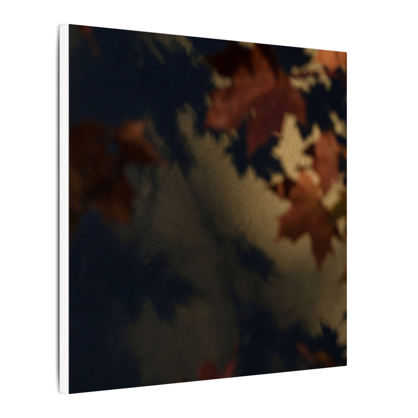 Shadow Play Canvas Art | Autumn Dark Japandi Moody Minimal Art