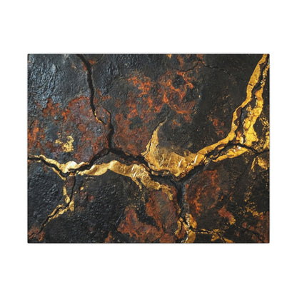 Kintsugi Broken Beauty Canvas Art Art Print