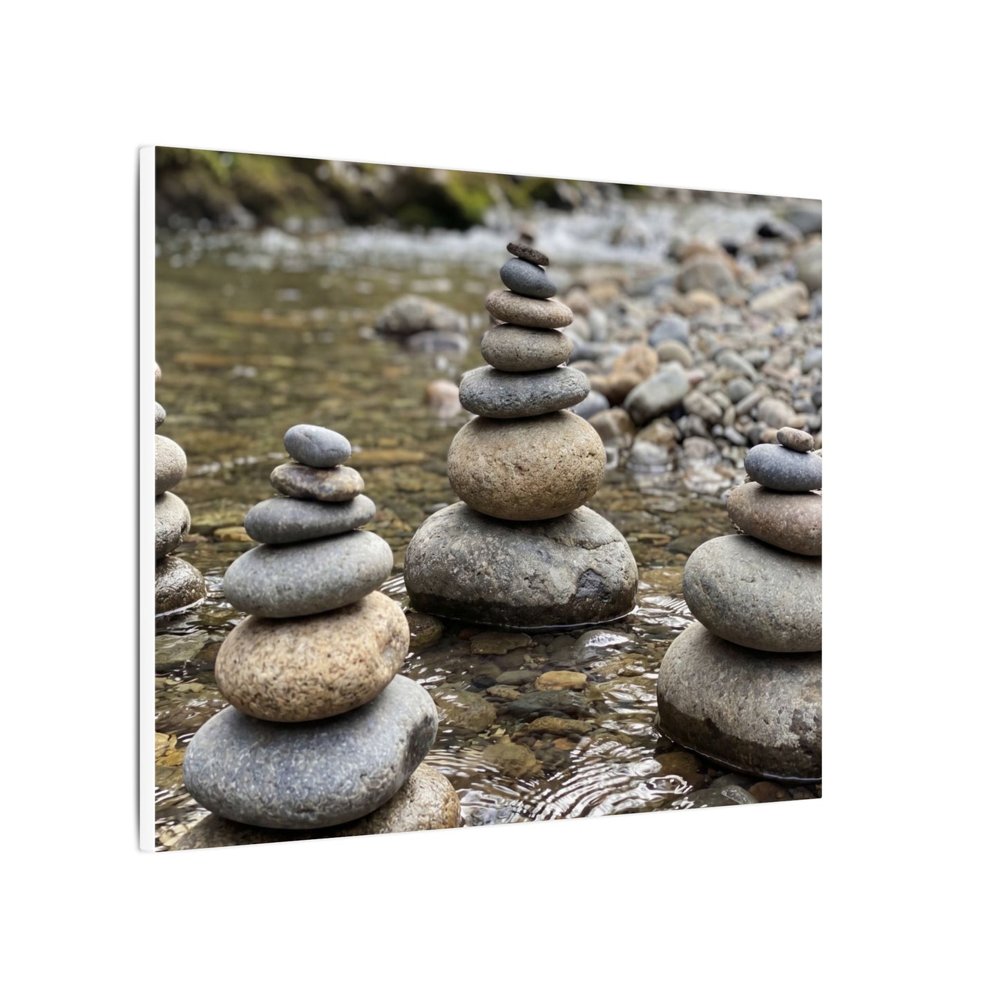 Bamboo Grove Winter Canvas Art | Zen Serene Design