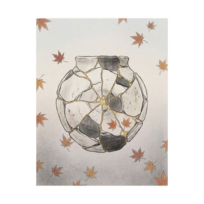 Dawn Broken Pottery Wall Art Print - Japandi Datsuzoku