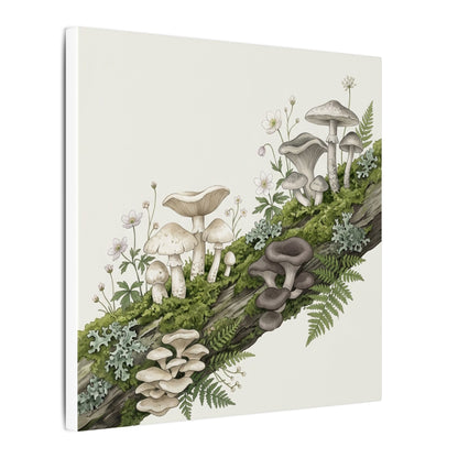 Dappled Wild Mushrooms Canvas Art - Japandi Ma