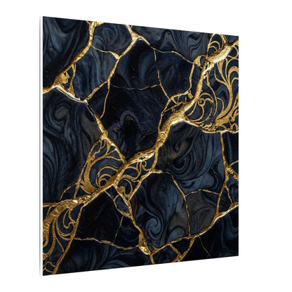 Kintsugi Gold Vein Canvas Art