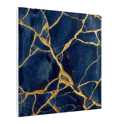 Kintsugi Crackle Canvas Art