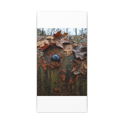 Datsuzoku Rust Patina Canvas Art - Dark Japandi Moody Minimal