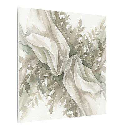 Summer Silk Drape Watercolor Canvas Art | Cozy Decor