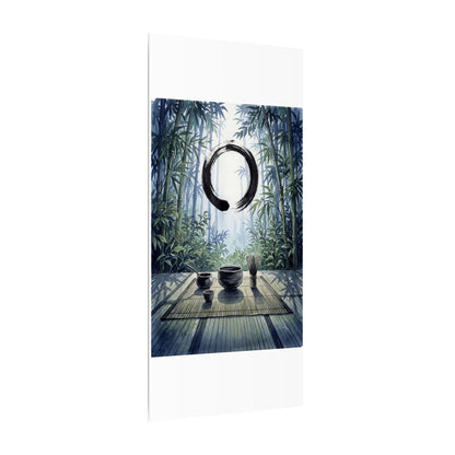 Seijaku Tea Ceremony Canvas Art - Zen Enso