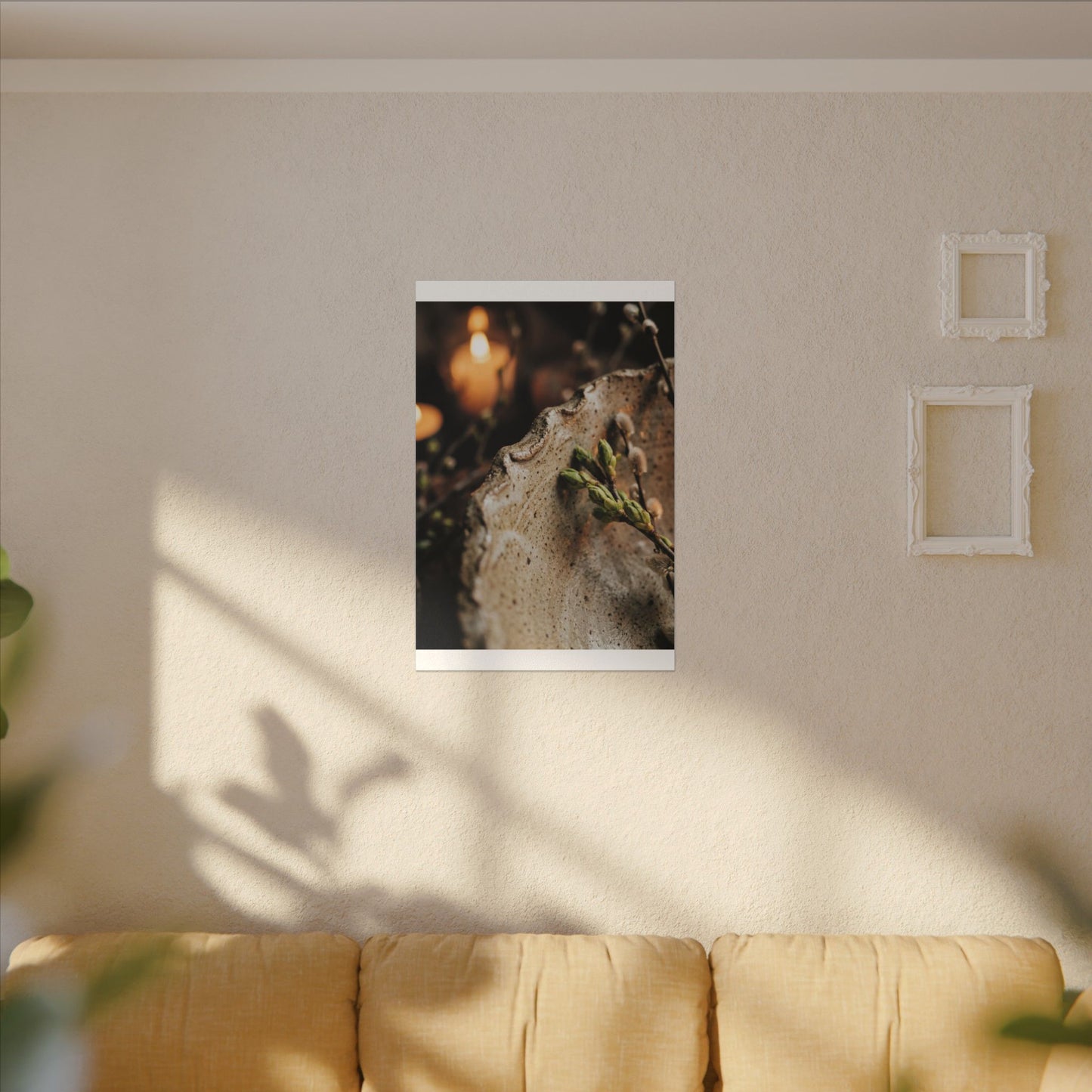 Overcast Ceramic Bowl Canvas Art - Japandi Ma