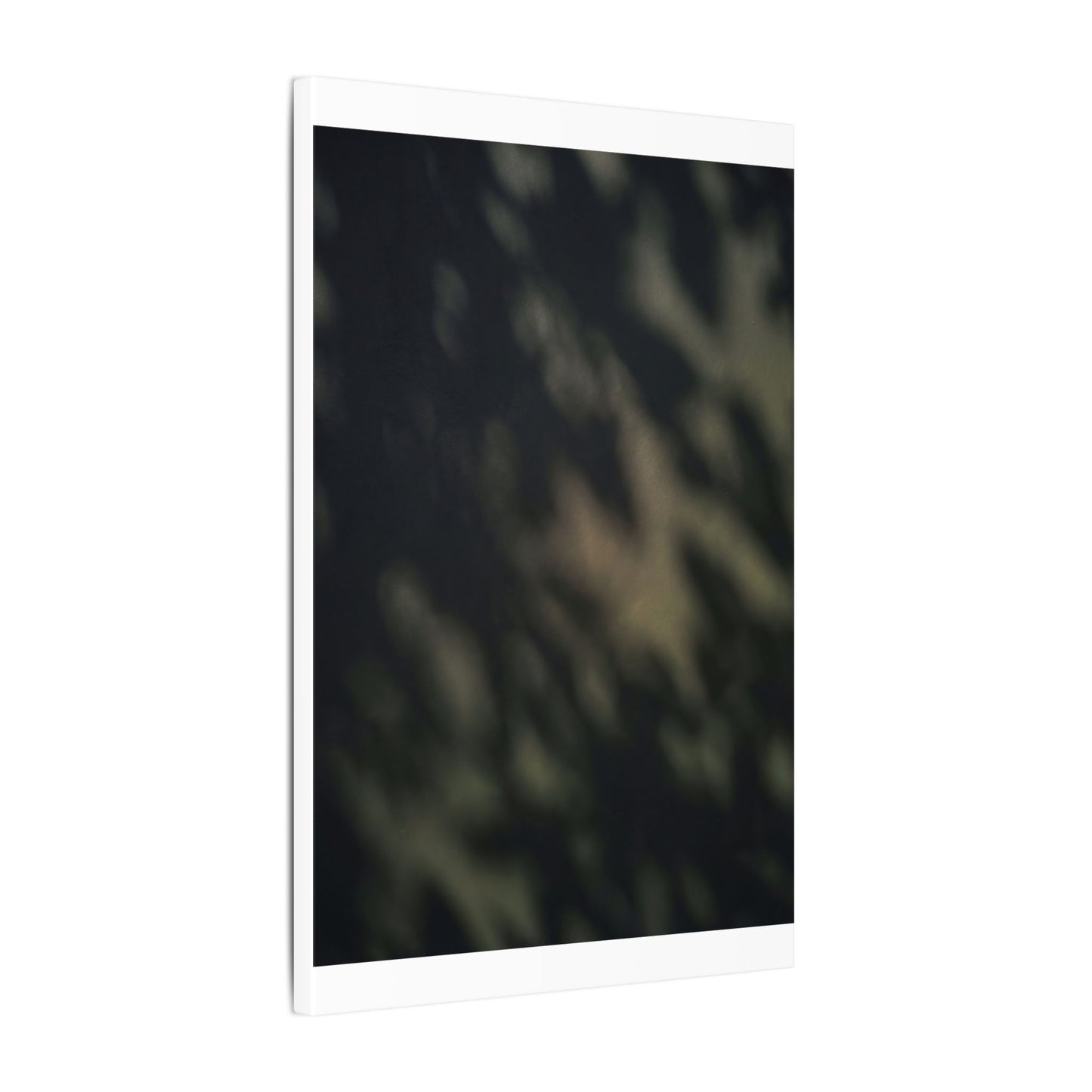 Dappled Shadow Play Canvas Art - Dark Japandi Ma