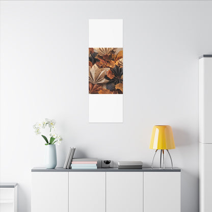 Paper Fold Texture Canvas Art | Elegant Japandi Art