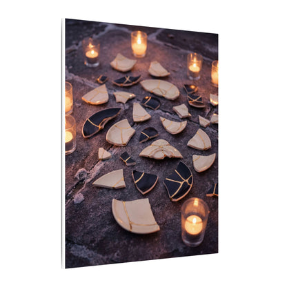 Winter Broken Pottery Broken Beauty Canvas Art | Beautiful Decor