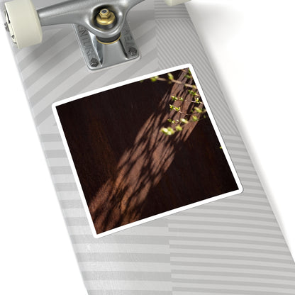 Dark Japandi Rust Patina in Dappled | Moody Minimal Sticker
