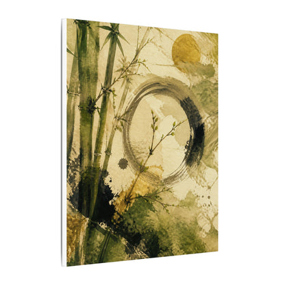 Ink Brushstroke Sumi E Canvas Art | Calm Zen Art
