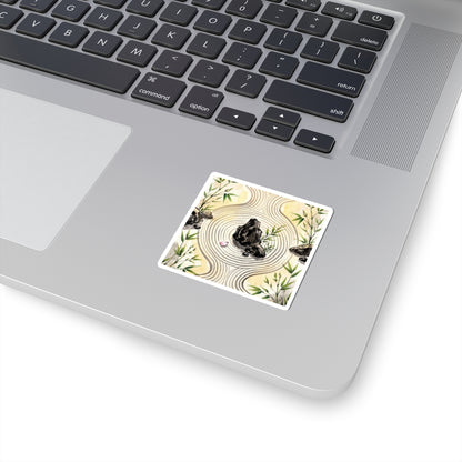 Rock Garden Spring Sticker | Zen Serene Design