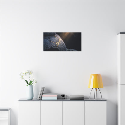 Ma Moonlit Garden Canvas Art - Kintsugi Broken Beauty