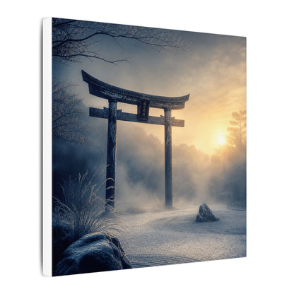 Zen Torii Gate in Golden Hour | Karesansui Canvas Art