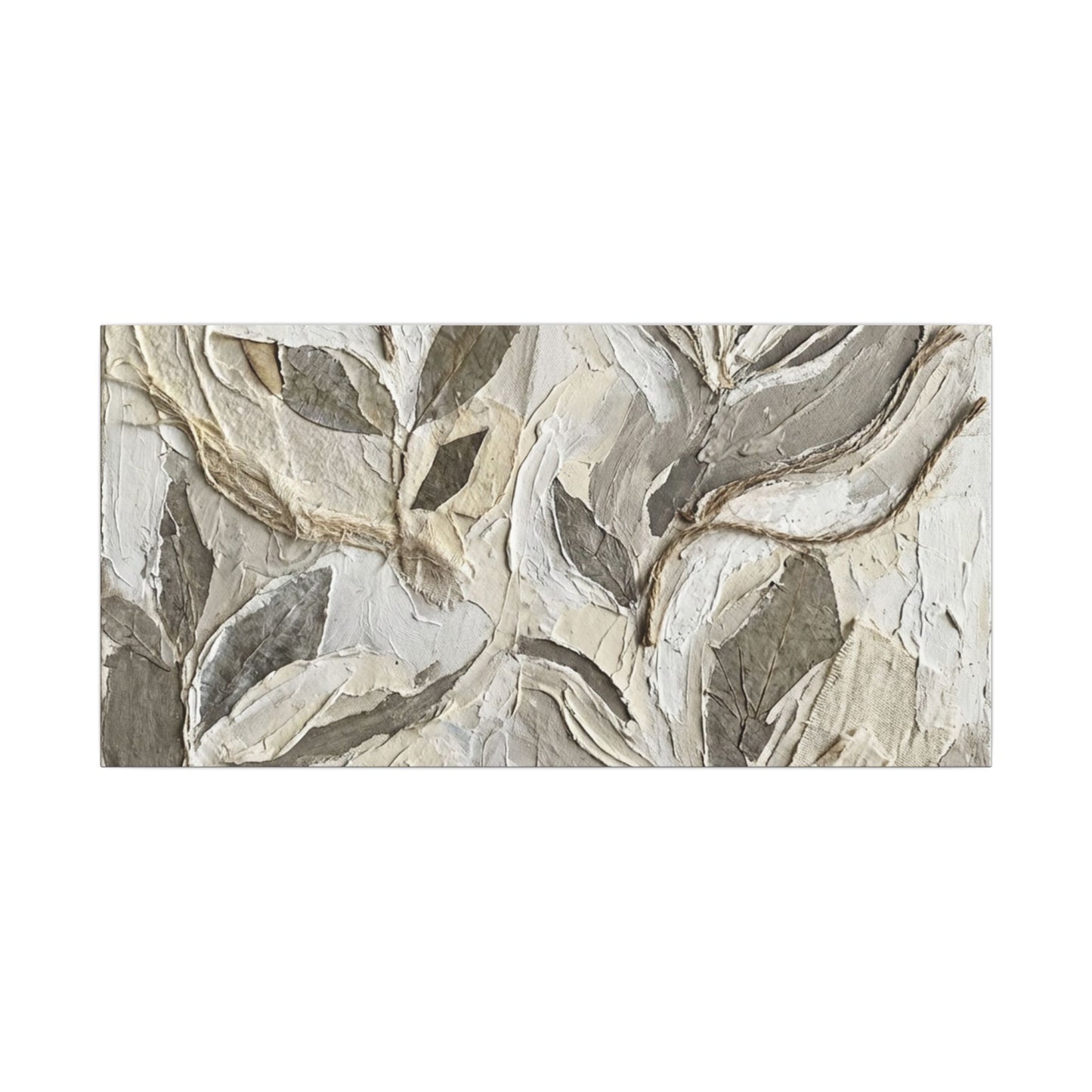 Japandi Textured Canvas Art