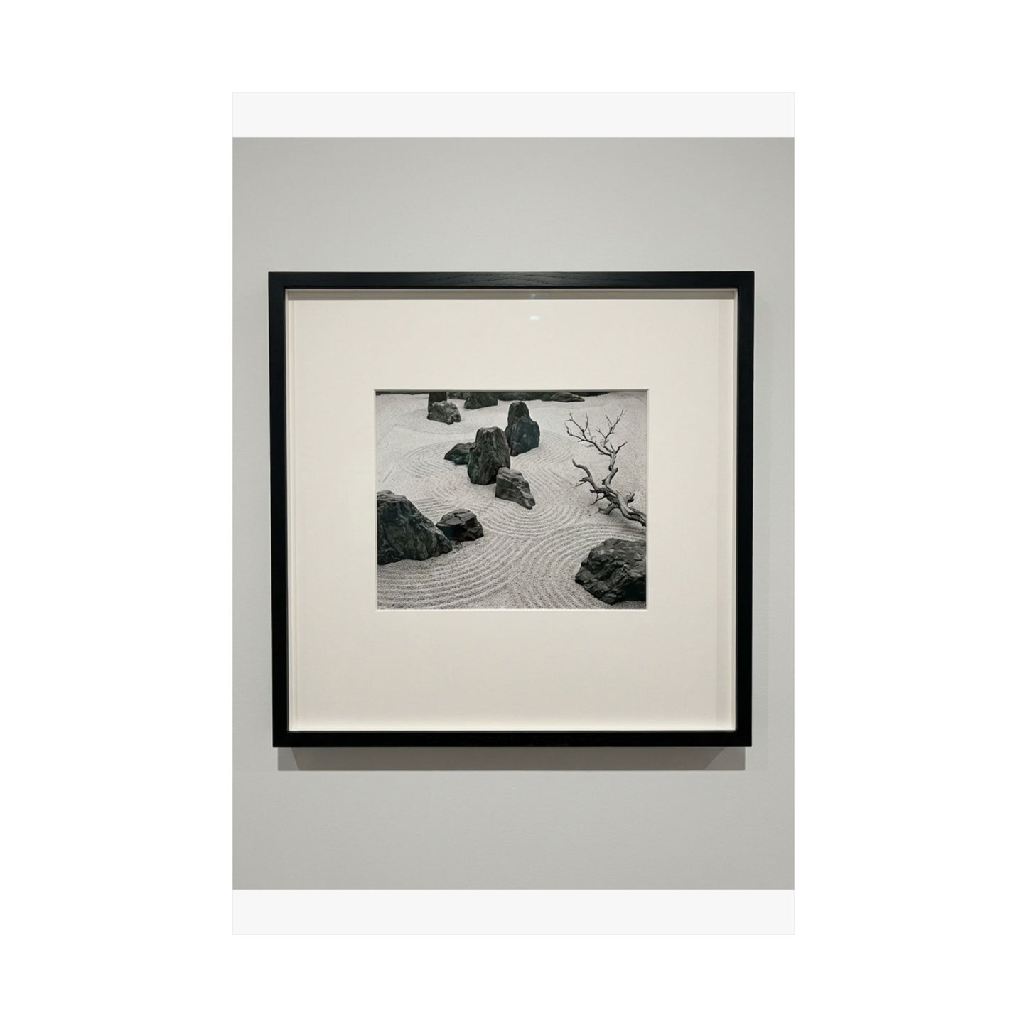 Karesansui Dry Zen Karesansui Wall Art Print