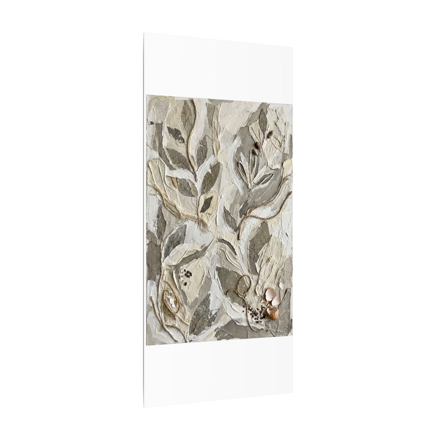 Japandi Textured Canvas Art