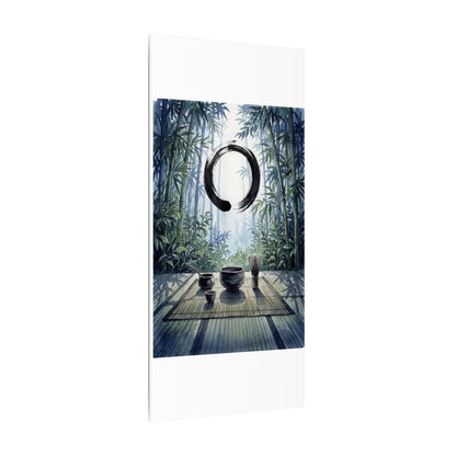 Seijaku Tea Ceremony Canvas Art - Zen Enso