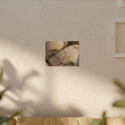 Spring Broken Pottery Gold Vein Canvas Art | Beautiful Decor