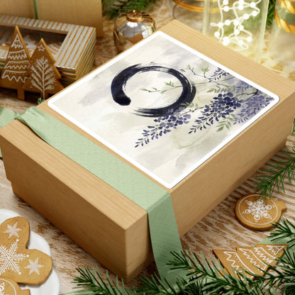 Shibui Wisteria Sticker - Zen Enso
