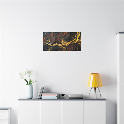 Kintsugi Broken Beauty Canvas Art