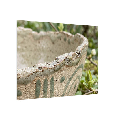 Elegant Ceramic Bowl Canvas Art - Japanese Pattern Japandi