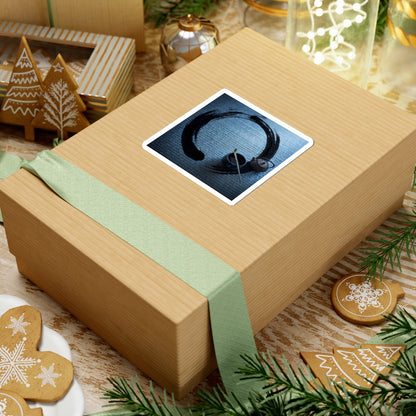 Tea Ceremony Winter Sticker | Zen Serene Design