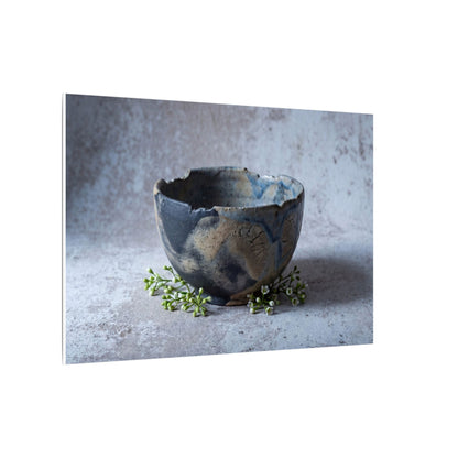 Ceramic Bowl Spring Canvas Art | Japandi Warm Design