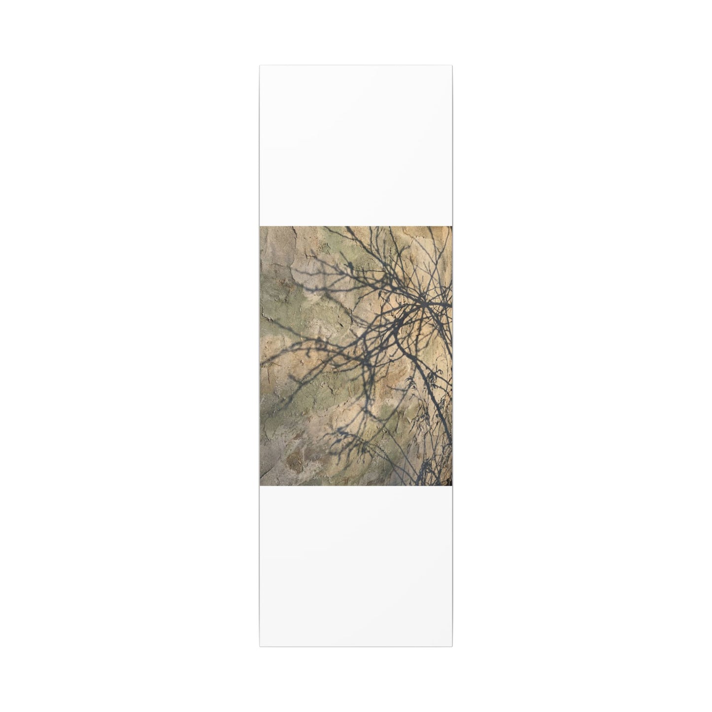 Japandi Shadow Play in Golden Hour | Texture Canvas Art